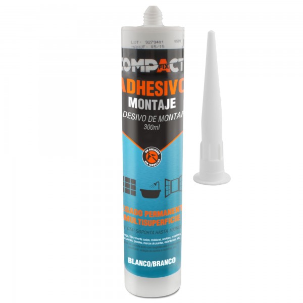 Adhesivo de montaje 300ml compact.