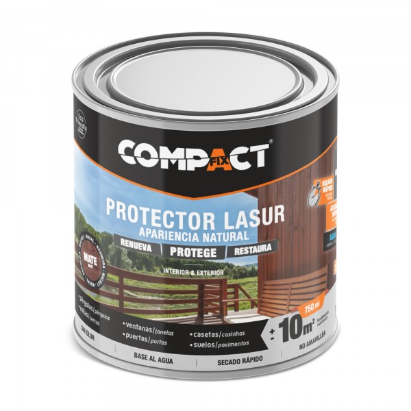 Lasur protector mate 750ml incoloro