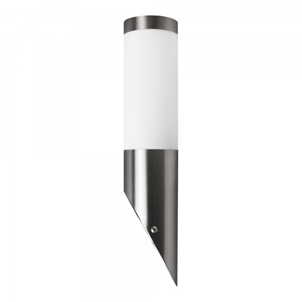 Aplique exterior e-27 inox.ip44 pared