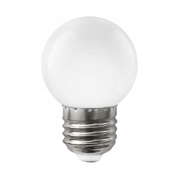 Bomb.led esferica e27 1,5w.rgb rapida (caja de 10 unidades)