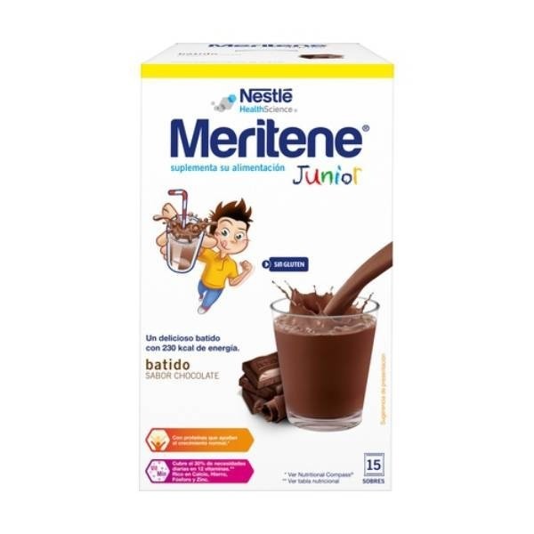 Meritene Junior Chocolate 15 Sobres 30g
