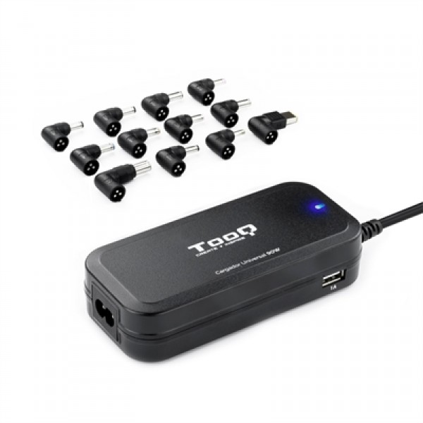 Tooq cargador universal portátil automático 90w