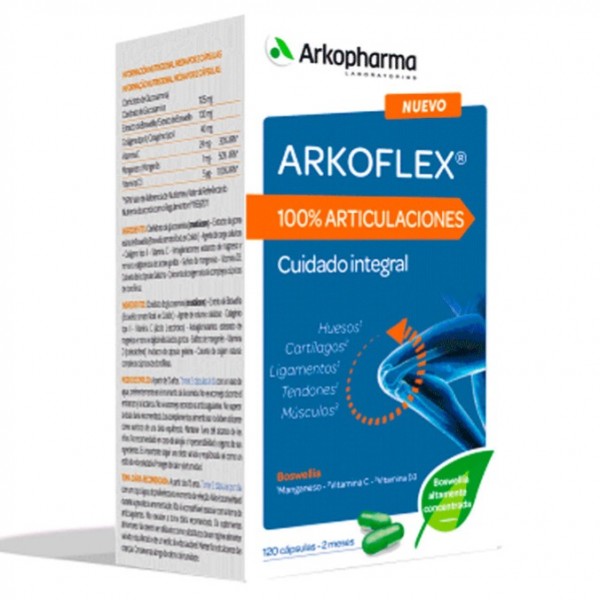 Arkopharma Arkoflex 100% Articulaciones 120 Cápsulas