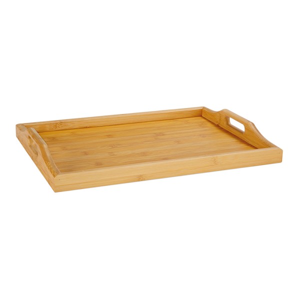 Bandeja de bambú 43 x 31 x 5 cm