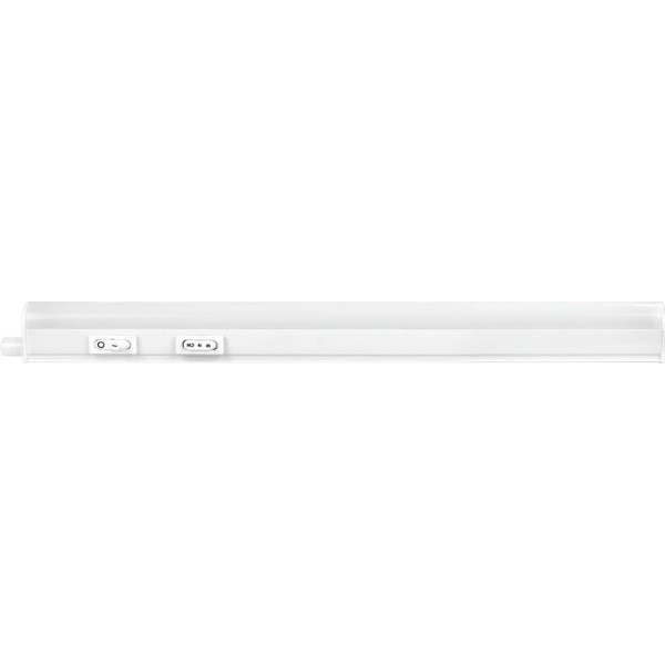 Regleta led t5 c/interr.10w.873mm.3cct